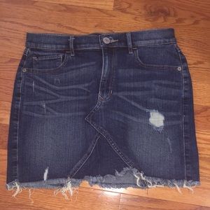 Express Jean Skirt